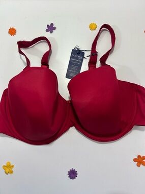 Fantasie Red Smoothease Underwire Bra 40DDD NWT